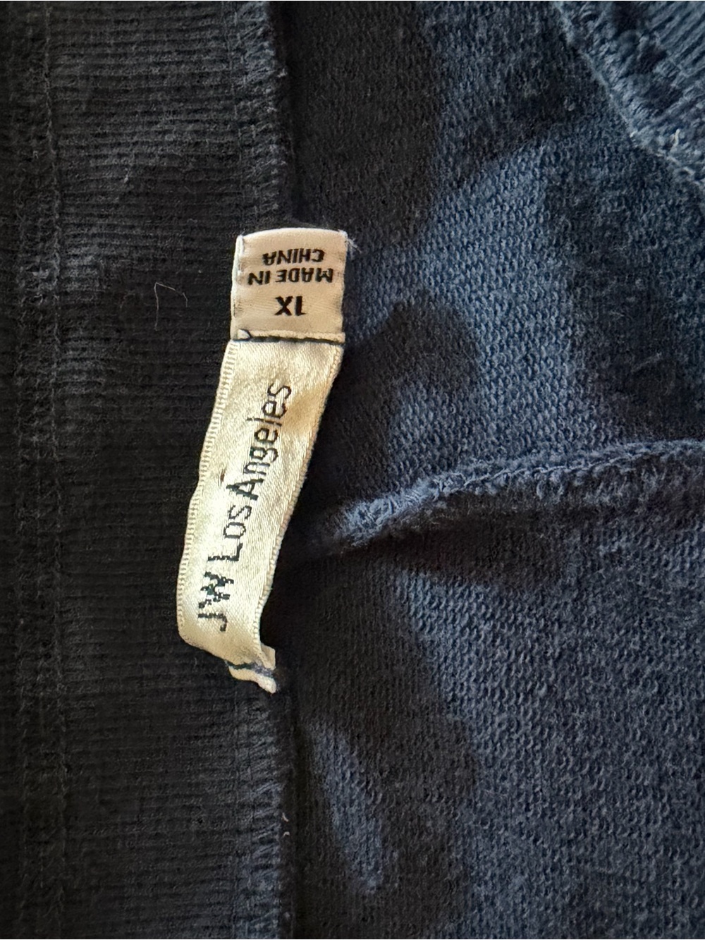 Johnny Was Woman's Navy Embroidered Jogger Pants 1X - Picture 8 of 8